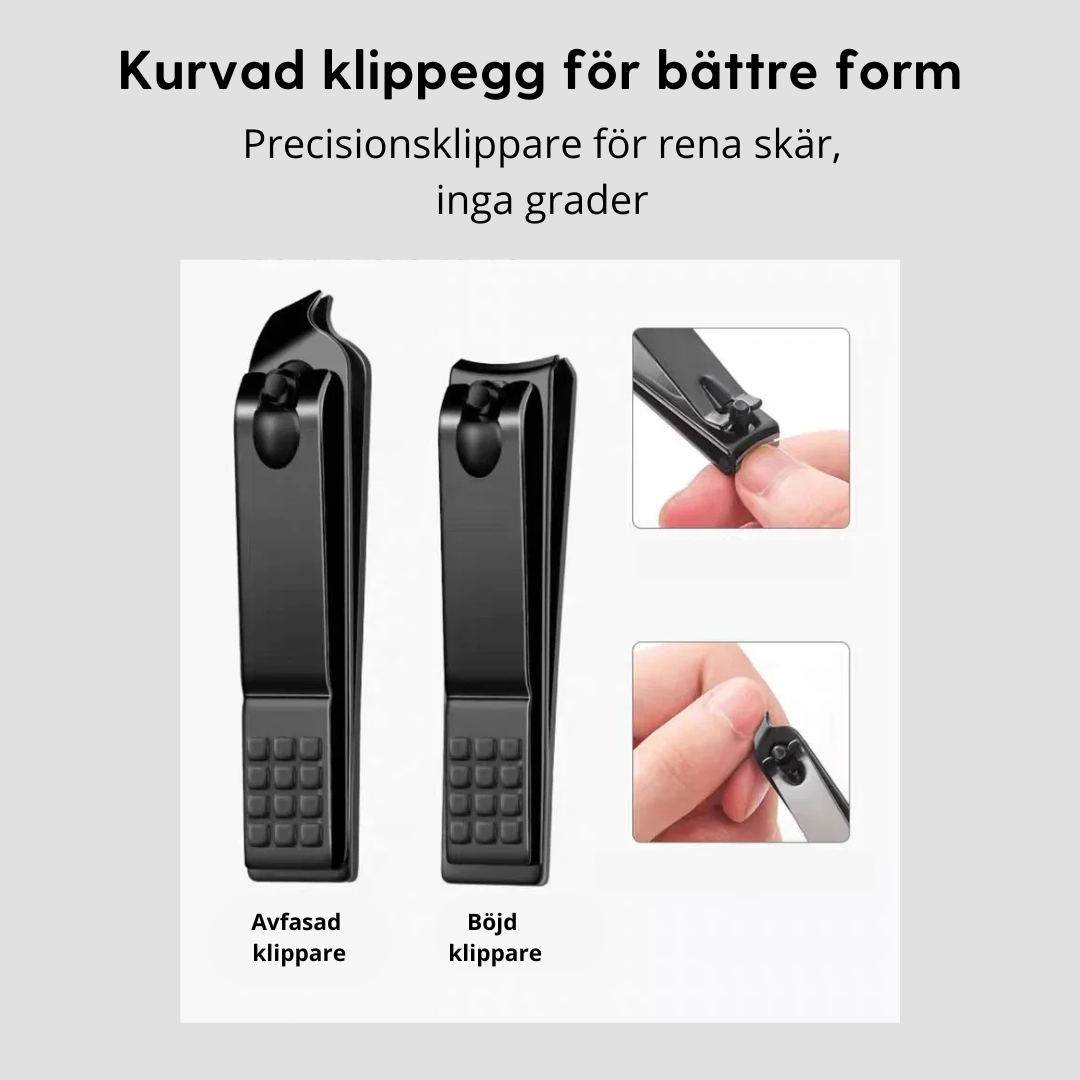 Nagelklipparset - 9 delar