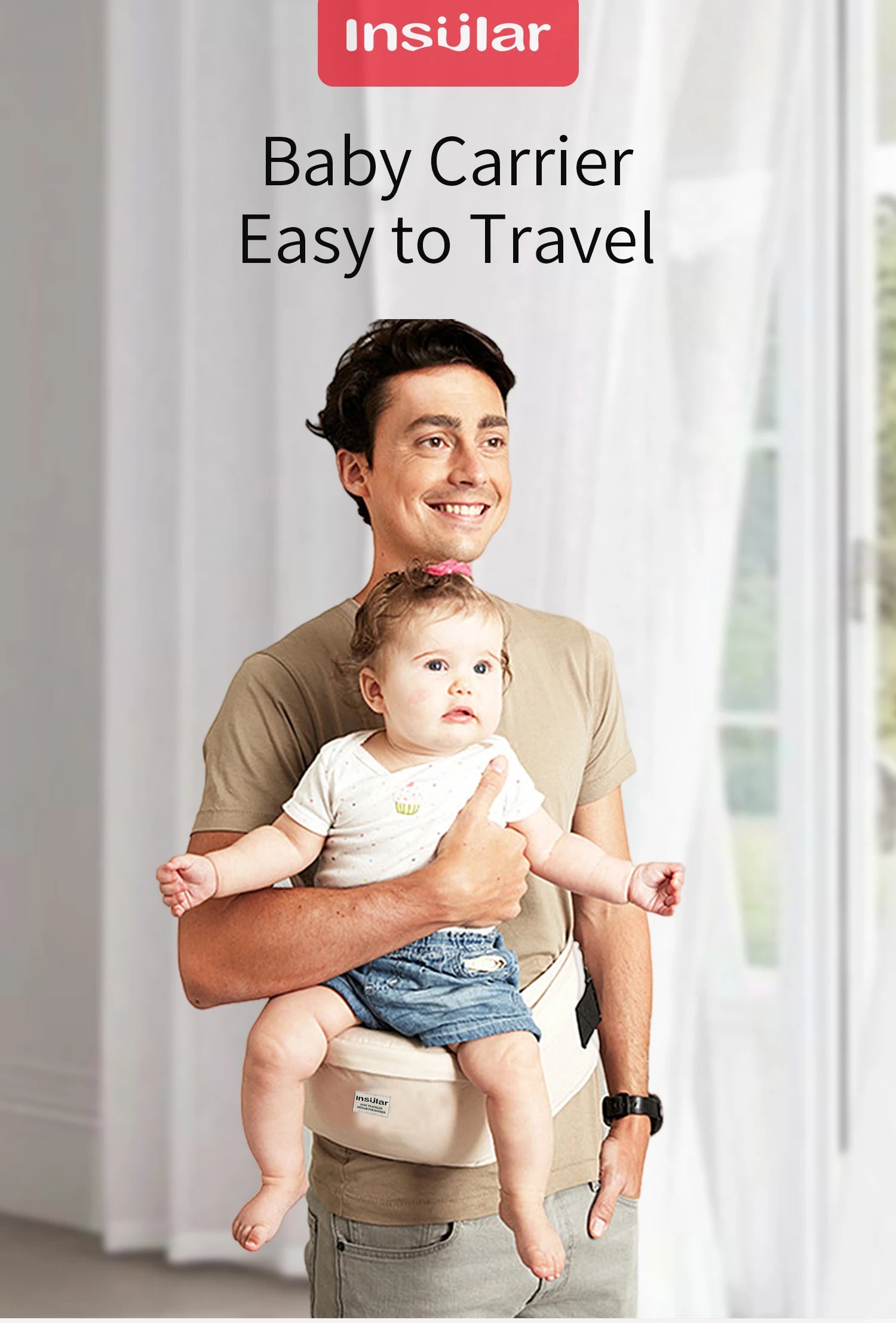 Ergonomisk bärsele/höftstol